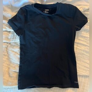 Aritzia TNA Black Smooth- It T Shirt